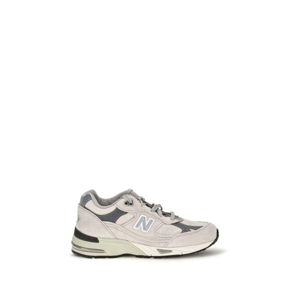 New Balance Gray Suede Leather Athletic Women's Sneakers